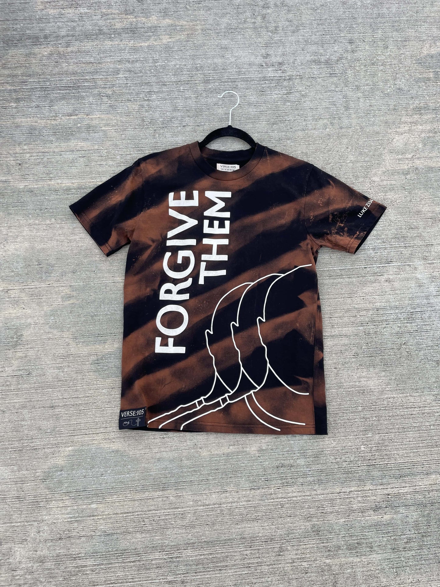 Bleached Forgive Them Tee - Small 1