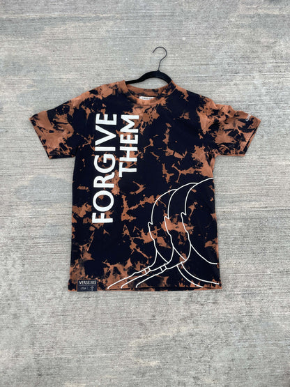 Bleached Forgive Them Tee - Medium 3