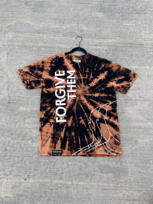 Bleached Forgive Them Tee - Large 4