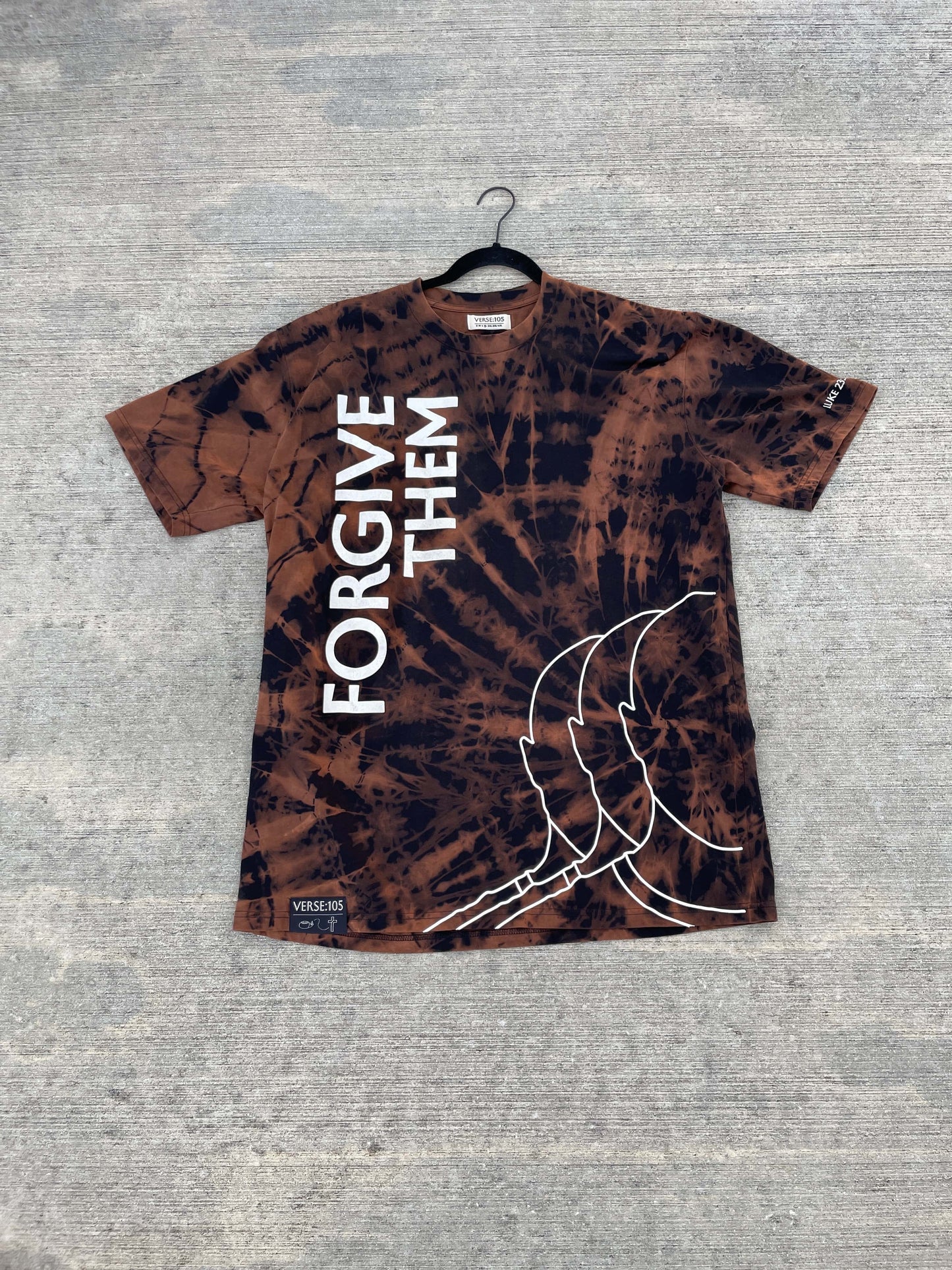 Bleached Forgive Them Tee - X-Large 2