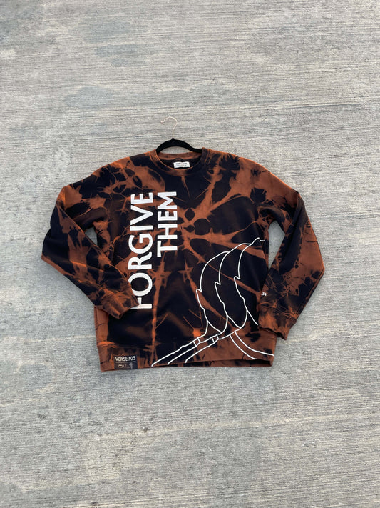 Bleached Forgive Them Crewneck - Large 2