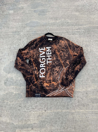 Bleached Forgive Them Crewneck - X-Large 1